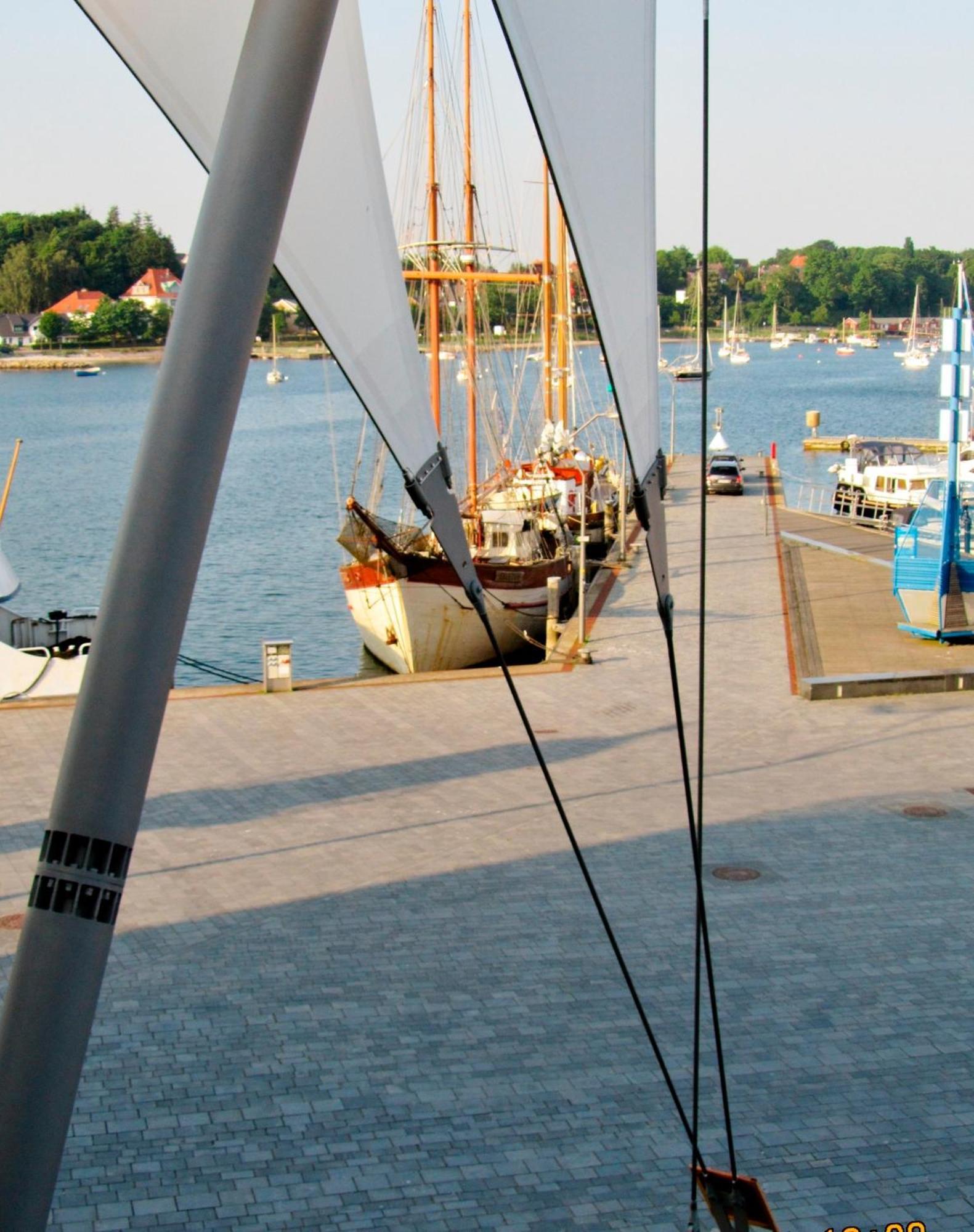Apartment 12 - "Silbermoewe I" - Blickrichtung Yacht- Und Binnenhafenoffenes Meer Eckernfoerde Luaran gambar