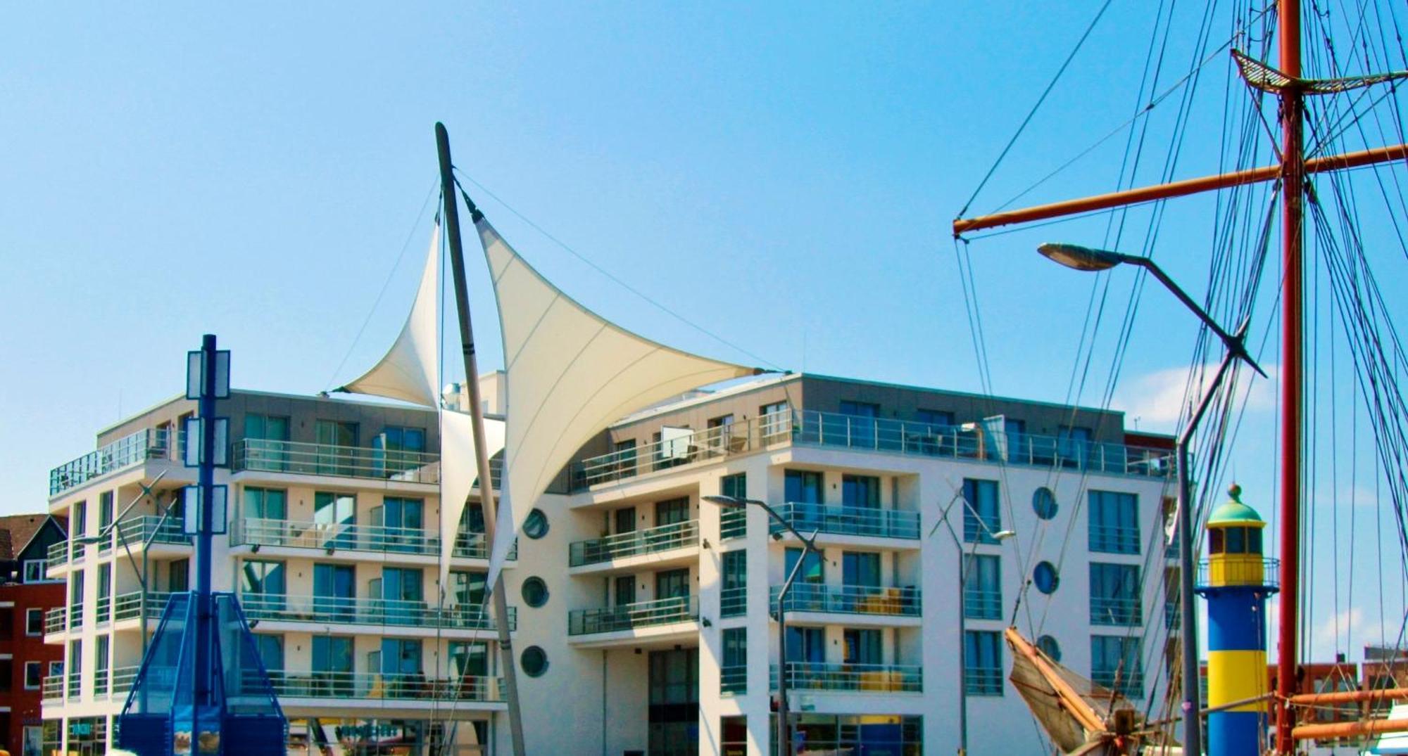 Apartment 12 - "Silbermoewe I" - Blickrichtung Yacht- Und Binnenhafenoffenes Meer Eckernfoerde Luaran gambar