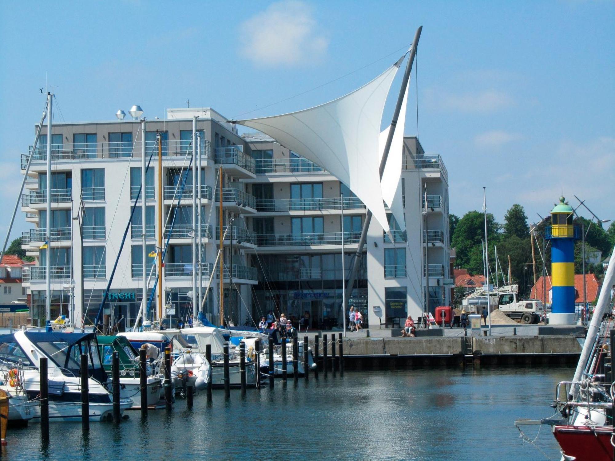 Apartment 12 - "Silbermoewe I" - Blickrichtung Yacht- Und Binnenhafenoffenes Meer Eckernfoerde Luaran gambar